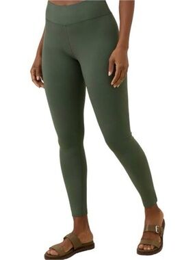PACT on the go-to  Green Leggings NWOT